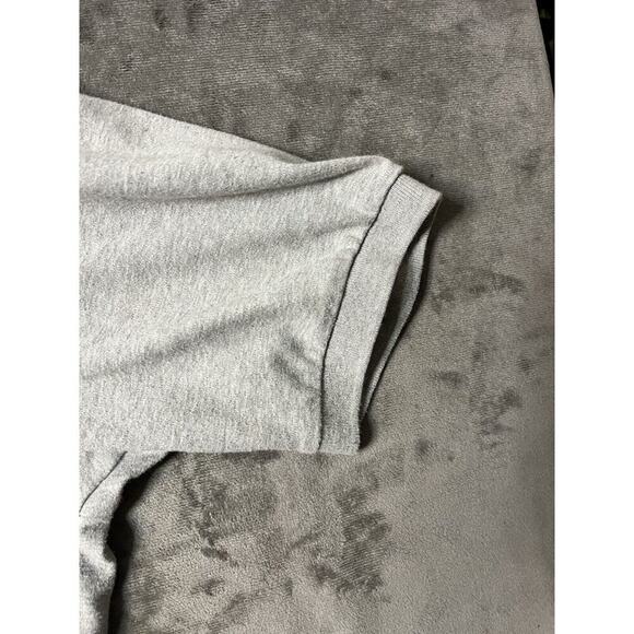 Polo Ralph Lauren Shirt Mens Large Gray Short Sleeve Knit Blue Pony Logo - Picture 4 of 6